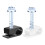 C-type kabelclips met schroeven Bevestiging Kabelbeheerclips-Wit 2