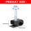 C-type kabelclips met schroeven Bevestiging Kabelbeheerclips-Wit 4