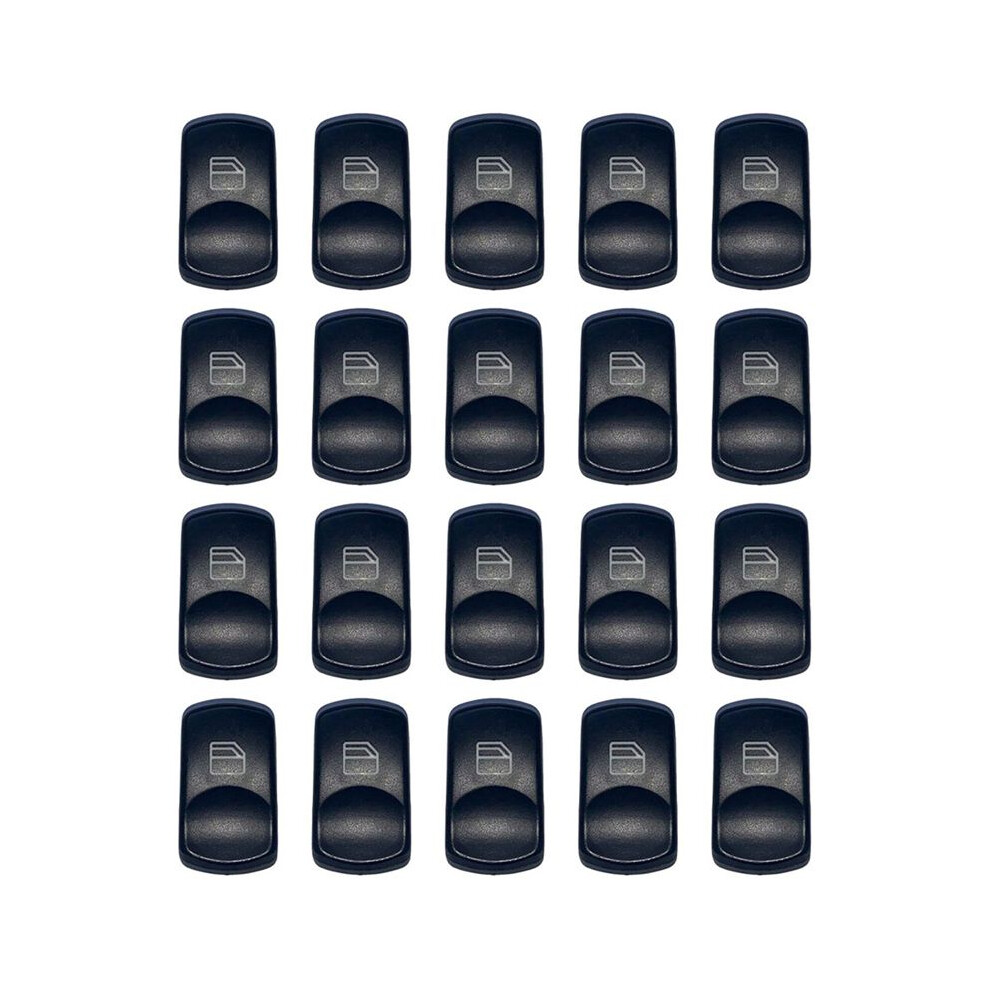 20X For Sprinter W906 Window Button Cover Front Left (Passenger) A6395451913 Black 4711982375807