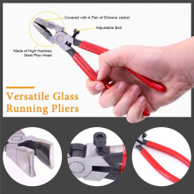 Ensemble de Brise-Verre et D'Outils de Coupe, Outils de Coupe de Verre Robustes, pour Vitraux, Pince Coupante pour MosaĂŻque