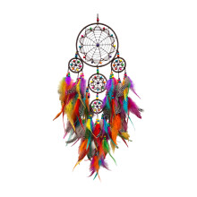 Handmade Colorful Beads Woven Dreamcatchers With-color