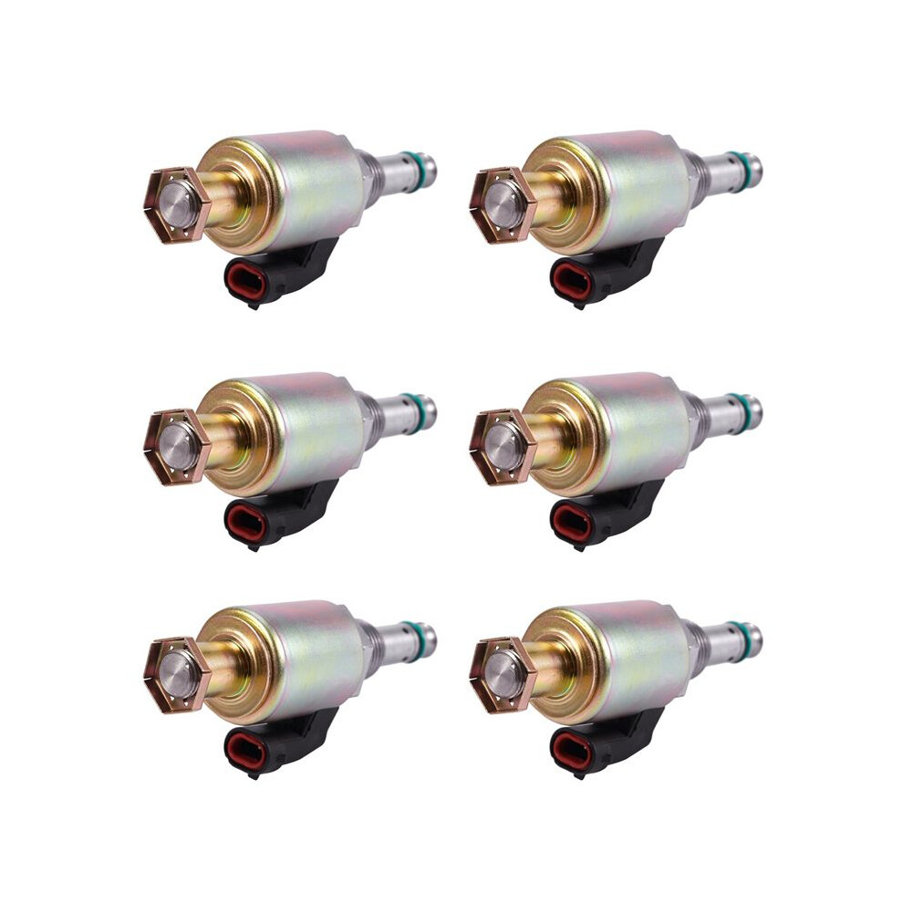 6X Oil Pump Solenoid Valve Regulator For 122-5053 1225053 Engine Cat 325 322C 6034215229776