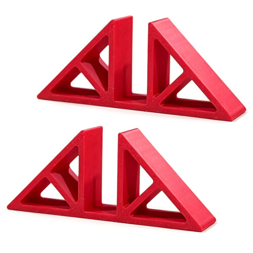 Support de Support en plastique convivial pour les projets-Rouge