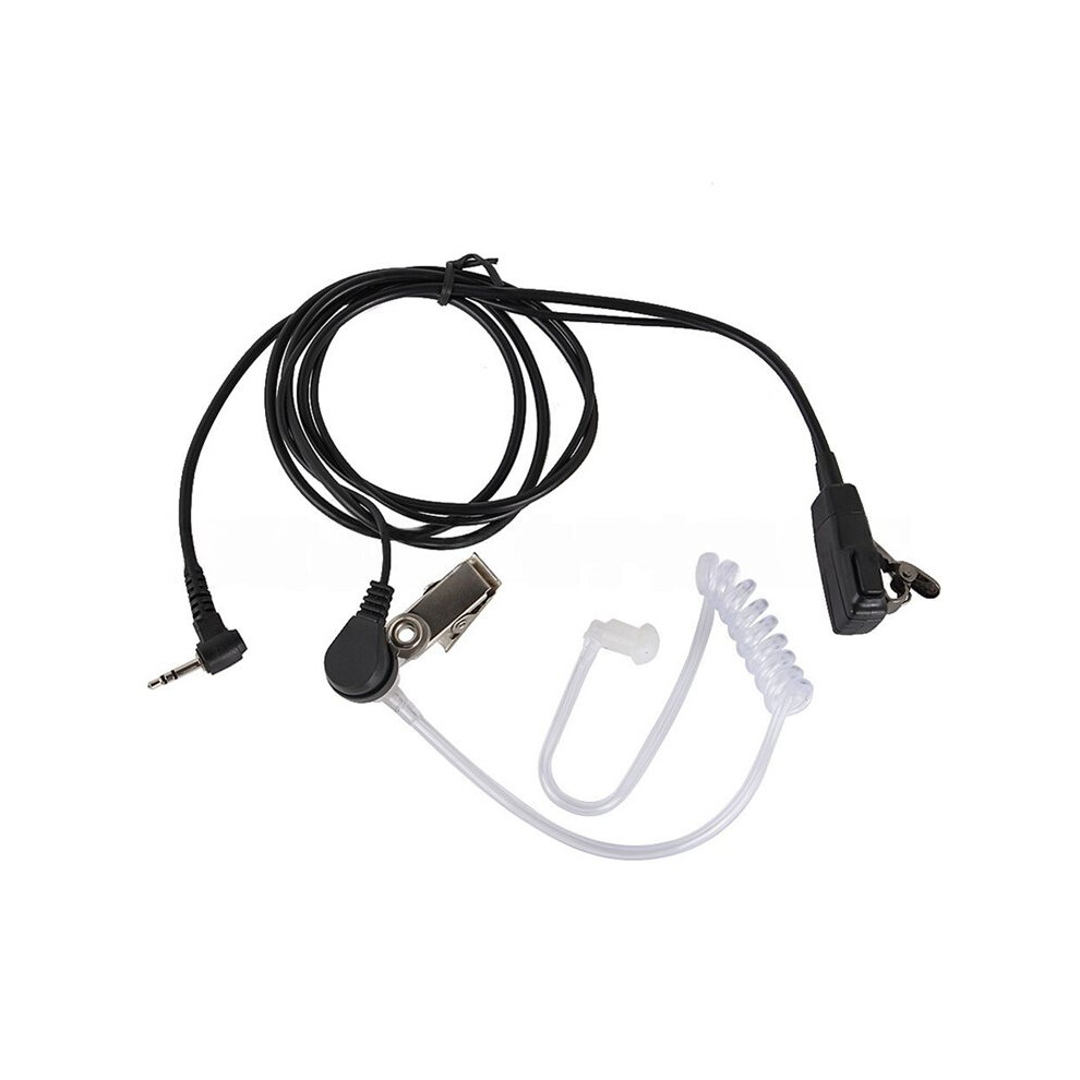 Walkie Talkie 2.5Mm Earpiece 1 Pin Covert Acoustic Tube Earpieces Headset With Ptt Mic For Talkabout Mh230r 6031540478411