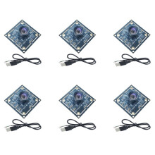 6X OV9732 1MP Camera Module 100 Degree 1280x720 30FPS Camera with 3 Meter Cable Free Driver Manual Focus