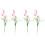 4Pcs Cor-De-Rosa De Seda Para Decoração E Eventos 1