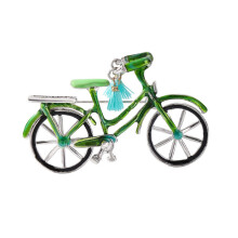 Schicker grüner Fahrrad-Pin aus hochwertiger Legierung für