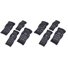 4X Set di Protezioni per Bambini Soft Kid Gomitiere Ginocchiere per Balance Bike Skateboard Inline Roller Skate Scooter,S