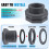 Weather Resistant PVC Bulkhead Fitting 2 Inch Thread Size For 7