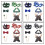 Masquerades Costumes Accessories Halloween Costumes-Green 5