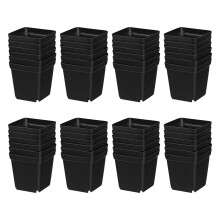 100Pcs Nursery Plásticos Resistentes Para