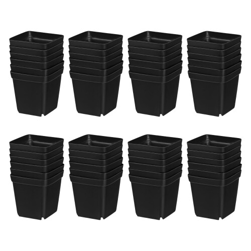 100Pcs Nursery Plásticos Resistentes Para