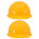 2Pcs Chapéus Plásticos Construção Amarelos Para Crianças E 1