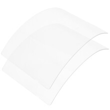 2Pcs Lentes Transparentes De Acrílico Para Capacete Com