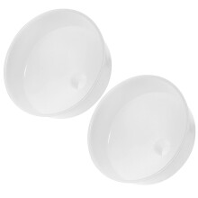 2Pcs De Plástico Boca Extra Larga Para Líquidos E Bebidas
