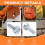 Kit complet de fixation du couvercle du moteur de tronçonneuse, 4