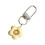 Playful Multicolor Floral Key Chain Accessory Ideal For-Yellow 1