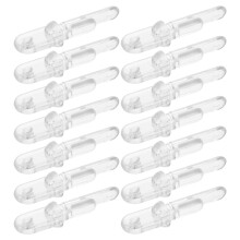 15Pcs Acessórios Transparentes Para Varas De Persianas, Preciso