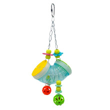 Acrylic Bird Cage Hanging Toy for Natural Foraging Behavior