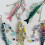 Dynamic Swinging Fish Shaped Keychain Handmade-pattern 2 6