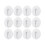 Set Of 12 Stick Hook For Carpet Sturdy Plastic Wall Mount 1