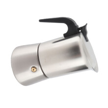 Traditional Italian Moka Coffee Pot Steel