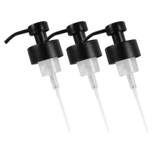3Pcs Dispenser Sabonete Metal Preto Uso Doméstico