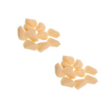 20Pcs Chunk De Batata PVC Claro Decoração