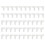 50 Piece Heavy Duty Screen Frame Corners Replacement for Window 1