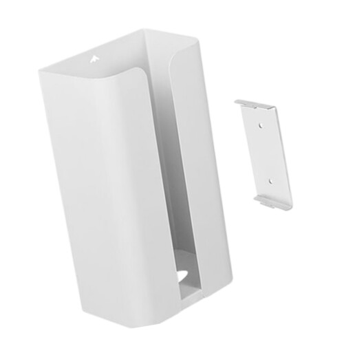 Modern Carbon Steel Wall Mounted Kitchen Paper Towel-White