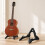 Sturdy Plastic Guitar Violin Pipa Stand Adjustable Space Saving 7