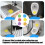 6Pcs Urinal Deodorizer Pad With Long Terms Fragrances-Tangerine 5