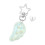 Protective Angel Wing Key Holder Acrylic Craftsmanship-Green 1