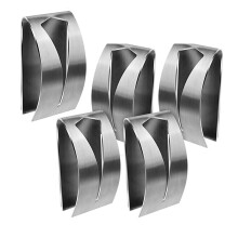 5lots Smooth Border Stainless Steel Towel Hook Heavy Type