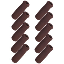 10Pcs Antideslizante Eva Para Bastão Marron Durável
