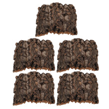 5Pcs Casca Decorativa Acrílica Para Terrário Proteção E Visibilidade