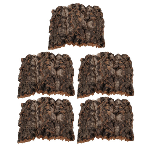 5Pcs Casca Decorativa Acrílica Para Terrário Proteção E Visibilidade