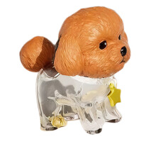 Dog Furs Storage Bottle Dog Hair Keychain Dog-as picture shown