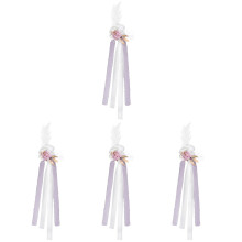 4Pcs Decoração Decorativa Para Cadeira Casamentos