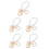 5Pcs Chaveiro De Para E Com Fecho Multi 6