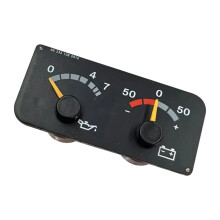 Oil Pressure & Battery Voltage Combination Gauge 1434135 for