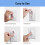 Plastic Outlet Cover Plates Replacement Toggle Light-4pcs 6