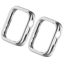 2 piĂšces couvercle de montre boĂźtier PC pour montre Fit 5-Argent