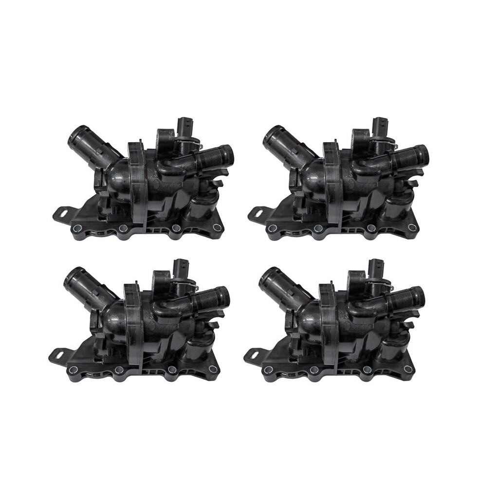 4X Thermostat Housing 110600260R 2822033000 A2822033300 For Captur Clio Megane Scenic 4 Black 6033193060067