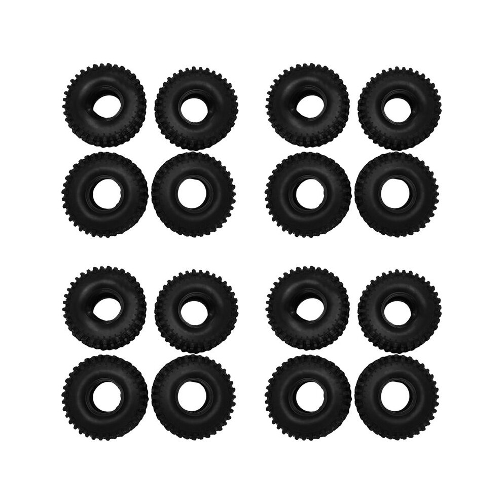 16Pcs 120Mm 1.9 Rubber Rocks Tyres Wheel Tires For 1/10 Rc Rock Crawler Axial Scx10 90046 Axi03007 Trx4 D90 Tf2 6031119561384