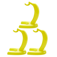 3Pcs Gancho Para Bananas Com Design Moderno Plástico