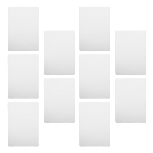 10Pcs Folhas Transparente PVC Para Stencil Reutilizável Para 3D