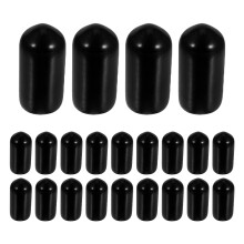 150Pcs Tampas De Bico Preto PVC Para Garrafas De Óleo E Vinho