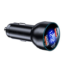 Universal Vehicle Car Charger USB 100W PD30W Output-2USB 1PD
