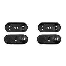 Interruttore di Regolazione del Cuscino del Sedile Anteriore 4 Pezzi per  Granturismo Quattroporte 4.2 e 4.7 2008-2018 980145096 980145095